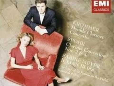 Sabine Meyer/Julian Bliss- Krommer Concerto for Two Clarinets in Eb Op. 91: I- Allegro