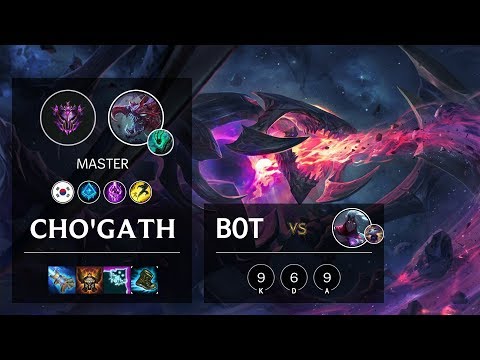 Cho'Gath Bot vs Varus - KR Master Patch 10.11