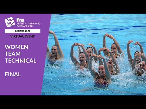 FINA ASWS 2021 CAN - Women Team Technical