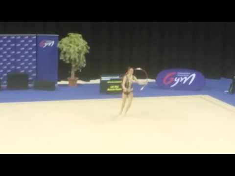 Vanille Coppin Cerceau National B 16-17 Chambery Championnat de France 2017