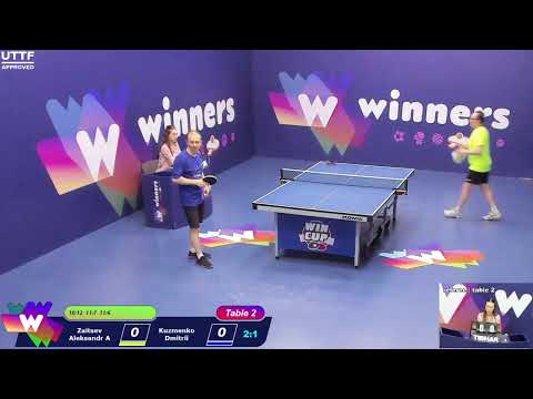 WINners CUP table 2  11.01  Zaitsev Aleksandr A - Kuzmenko Dmitrii  17:00