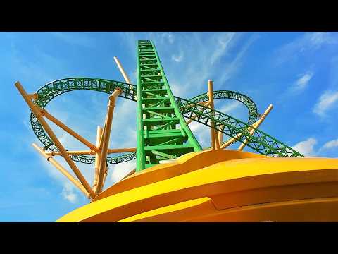 130-Foot Drop & Insane SPEED! Cheetah Hunt Roller Coaster 4K POV
