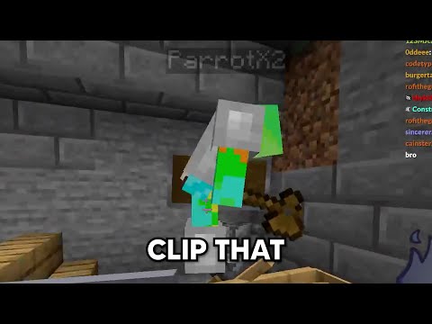 Parrot hits the griddy on LifeSteal SMP