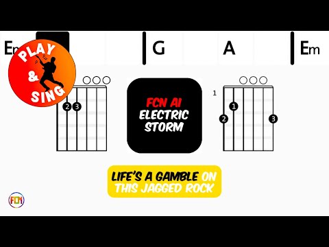 FCN AI Electric Storm FCN GUITAR CHORDS & LYRICS