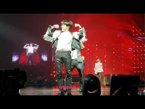 180929 Boyz with Fun+Attack on Bangtan+Fire+Baepsae+Dope - BTS 'Love Yourself' Tour Newark Day 2
