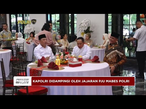 PRESISI UPDATE: HALALBIHALAL KAPOLRI DENGAN PANGLIMA TNI 10/04/2024 16.00