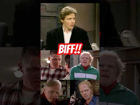 Biff's 1990 Interview on Letterman: A Back to the Future Insight! #backtothefuture #shorts #80s