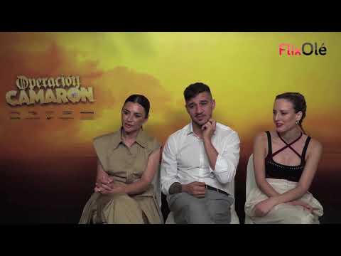 Entrevista Miren Ibarguren, Carlos Librado y Natalia de Molina por 'Operación Camarón'