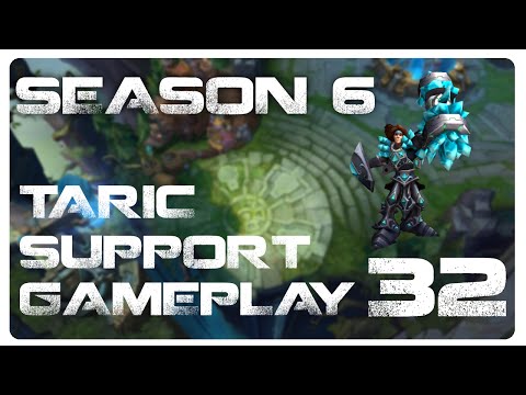League of Legends #32 - Full Taric Support Gameplay S6 | 5 vs 5 |Ger
