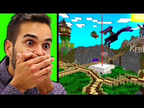 REAZIONE DI BELLAFACCIA AL MIO NUOVO MONDO -MINECRAFT ITA - KENDYCRAFT