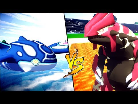 PRIMAL KYOGRE Vs. PRIMAL GROUDON! | Minecraft Pixelmon
