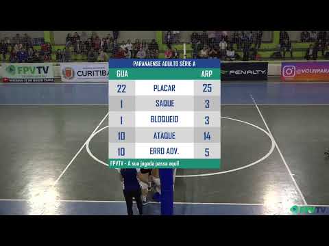 PARANAENSE SUB-15 SÉRIE A  FEMININO - GUARAPUAVA X ARAPONGAS