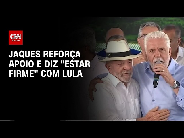 Jaques Wagner reforça apoio e diz “estar firme” com Lula | HORA H