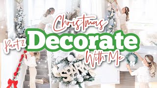 *PART 2* 2021 CHRISTMAS CLEAN & DECORATE WITH ME // CHRISTMAS DECORATION IDEAS