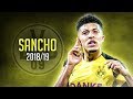 Jadon Sancho 2018/19 ● English Future - Crazy Skills & Goals | HD