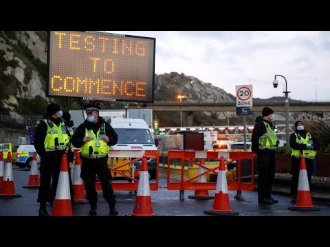 Truck drivers stuck in Dover angry and confused