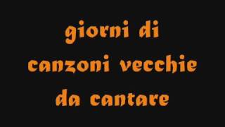 Gigi d'alessio - giorni (sigla di amici)