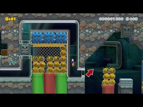 Platformers: Moon Craters [Super Yuni007 World] #TeamJamp (Super Mario Maker 2)