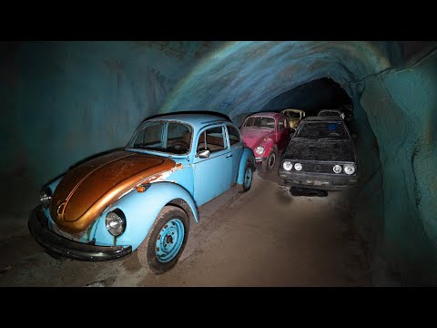 INCREDIBLE Collection of RARE Cars Left to Rot in a Mine