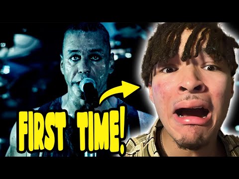 18 Year Old Musician's FIRST TIME EVER HEARING AND SEEING Rammstein Du Hast Live In Paris!