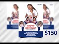How To Create Best Professional Birthday Flyer Birthday Flyer Photoshop Birthday Design Tricks