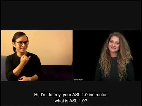 ASL Classes, Winter 2021