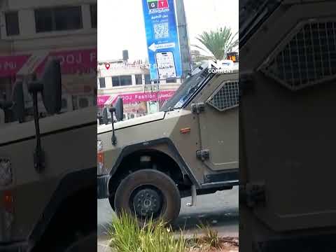 Israeli forces raid Nablus as West Bank violence intensifies #nocomment #youtubeshorts #westbank