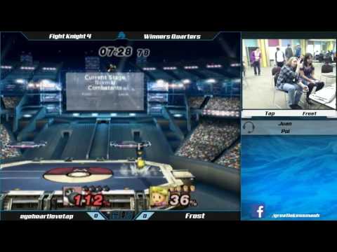 Fight Knight 4 Project M Singles - eyeheartlovetap (Yoshi) vs. Frost (Lucas)