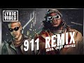 Sech, Jhay Cortez - 911 Remix (Lyrics/Letra)
