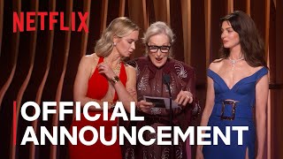 Netflix The Actor Awards | Official Announcement | Netflix