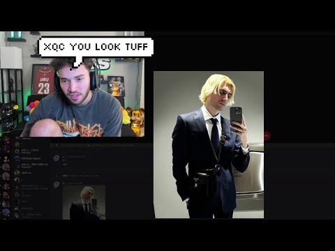 Adin Ross reacts to xQc's Suit he wore to Court