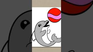 Easy Fish Drawing for kids #gameplay #walkthrough #drawing