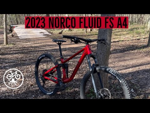 Quick trail ride on the new 2023 Norco Fluid FS A4
