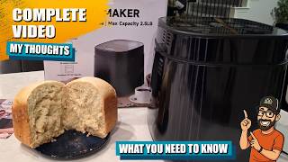 Bread Machine Review | Is This 2.5LB Bread Maker Worth Buying?