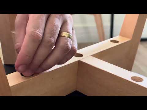 MONTAGEM CADEIRAS WEB WOOD