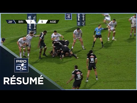 PRO D2 Saison 2024-2025 J15 - Résumé CA Brive - SU Agen