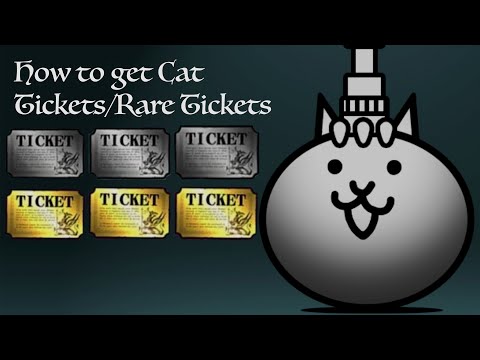 How to Farm Cat Tickets & Rare Tickets in Battle Cats - 3 Methods!