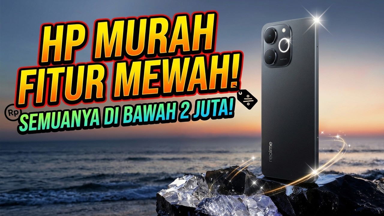 Jangan Gampang Ketipu Marketing‼️ Ini 9 HP Murah di Bawah 2 Juta yg BENERAN Worth It di 2026‼️