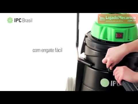 Aspirador de Sólidos e Líquidos 50 Litros 1200w  - Aspiracar 50 - Video