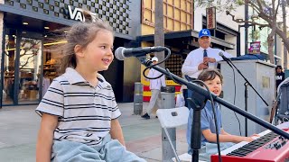 Download lagu Let It Be - The Beatles | 4-Year-Old SINGER AMAZED PEOPLE mp3