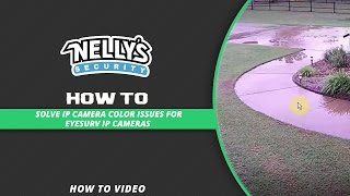 Solving IP camera color issues