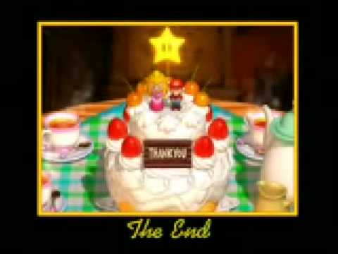 スーパーマリオ64「スタッフロール」