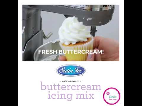 Satin Ice At Doric Cake Crafts - Buttercream Icing Mix