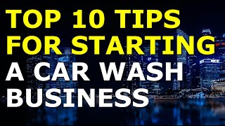 Starting a Car Wash Business Tips | Free Car Wash Business Plan Template Included