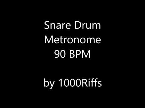 Snare Drum Metronome 90 BPM