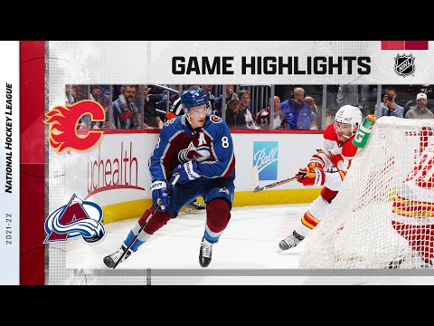 Flames @ Avalanche 3/13 | NHL Highlights 2022