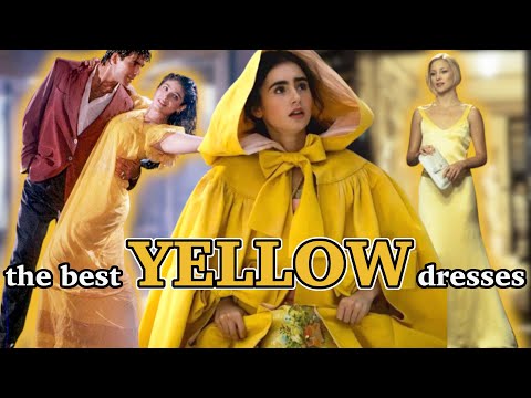 15 of the best yellow dresses in film 💛🌙🍋