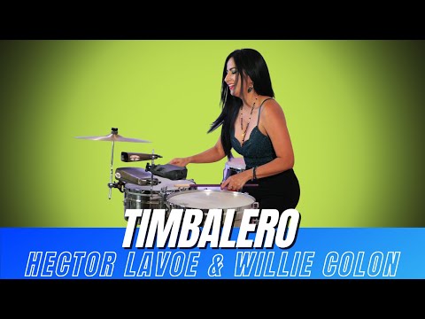 TIMBALERO - HECTOR LAVOE & WILLIE COLON [Timbales Cover by Elisabeth timbal]