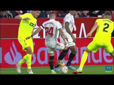 CAÑO DE ALEJANDRO "PAPU" GOMEZ - SEVILLA VS ELCHE 2022