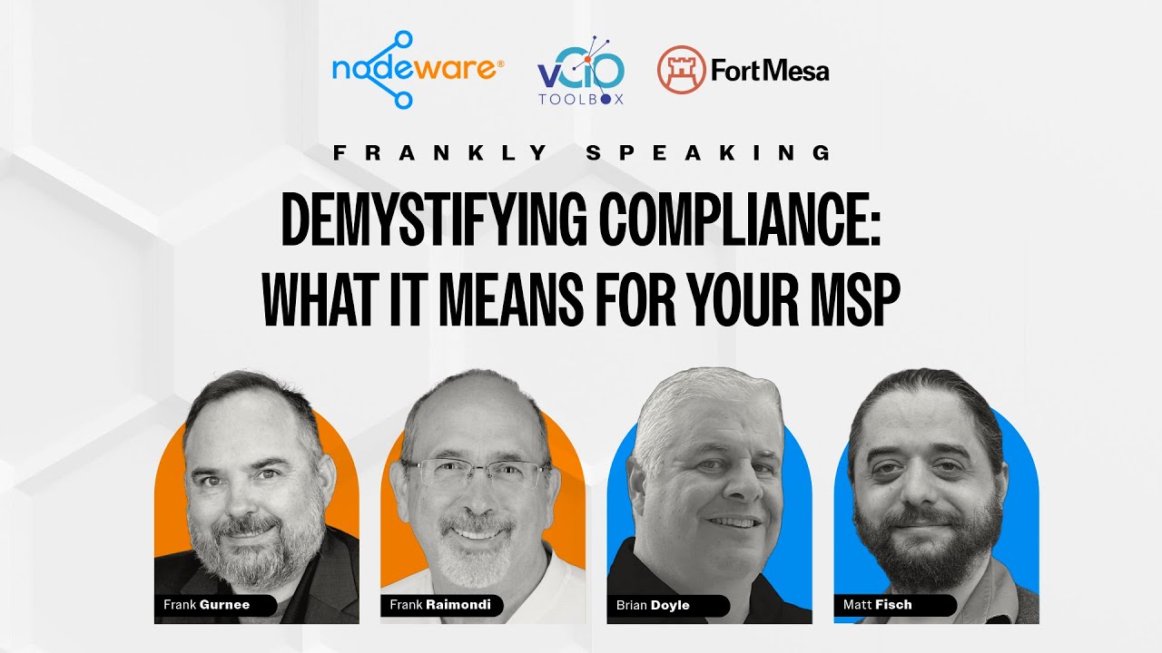 Frankly Speaking | Ep. 3 | Demystifying Compliance: What It Means for Your MSP